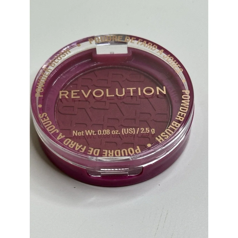 MakeUp Revolution Blush Berry Color NEW .08 oz